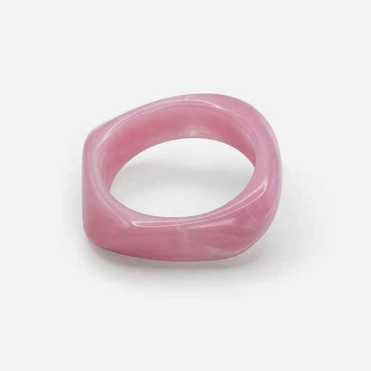 Rialou™: ACRYLIC BANGLE - ROSA