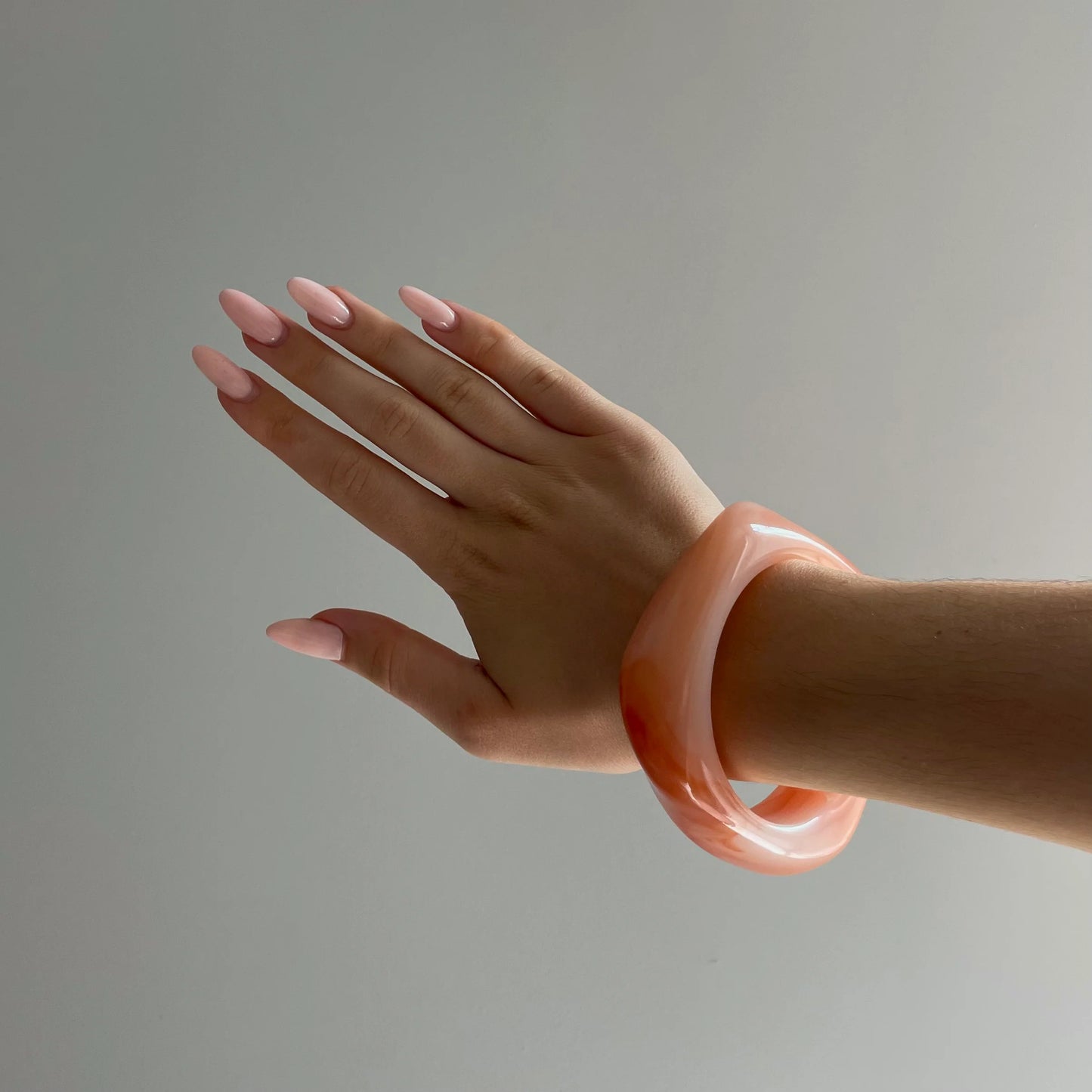 Rialou™: ACRYLIC BANGLE - ARANCIA