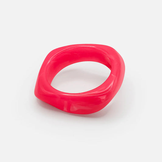 Rialou™: ACRYLIC BANGLE - GUAVA